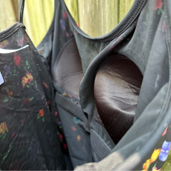 St. John’s Bay Tropical Floral Swim Dress Multicolor Plus‎ Size 16 NWT - Picture 7 of 16